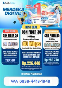 Paket Internet CBN